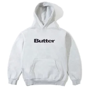 Relaxed Outfit Spa wear Butter Goods - Ripstop Logo Applique Hoodie Ash