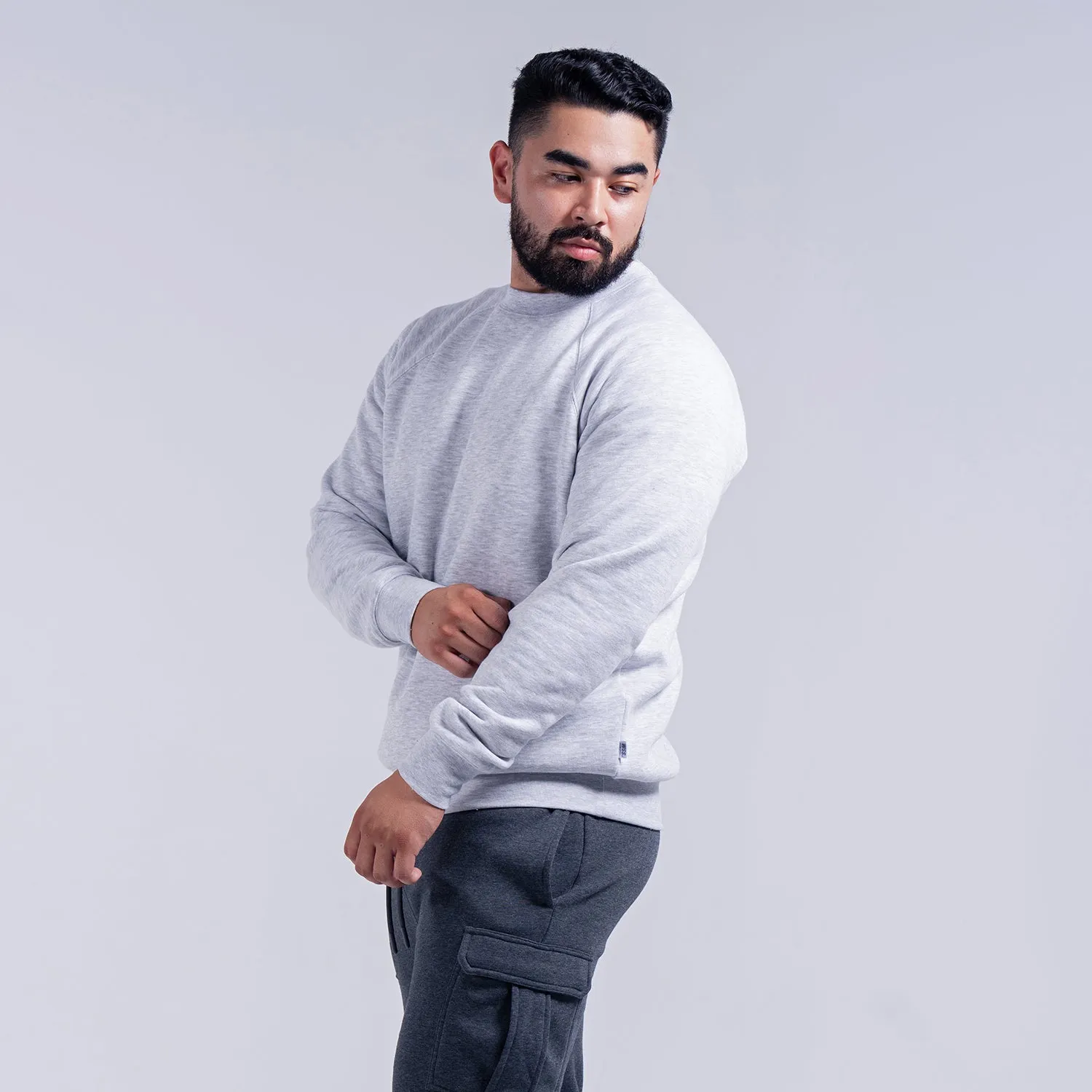 Classic Fleece Crew - Mens Hero Glow Pure Core