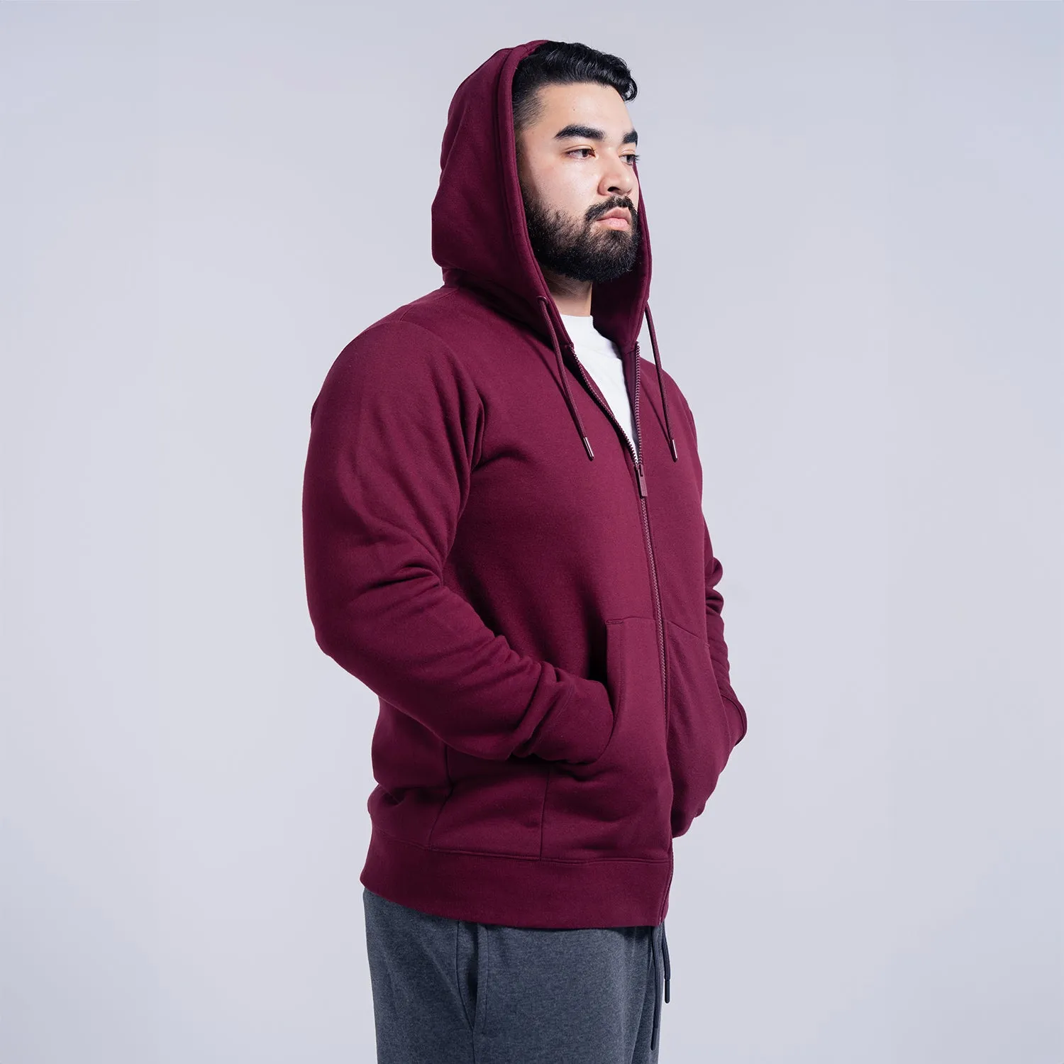 Holiday Ease Classic Fleece FZ Hoody - Mens