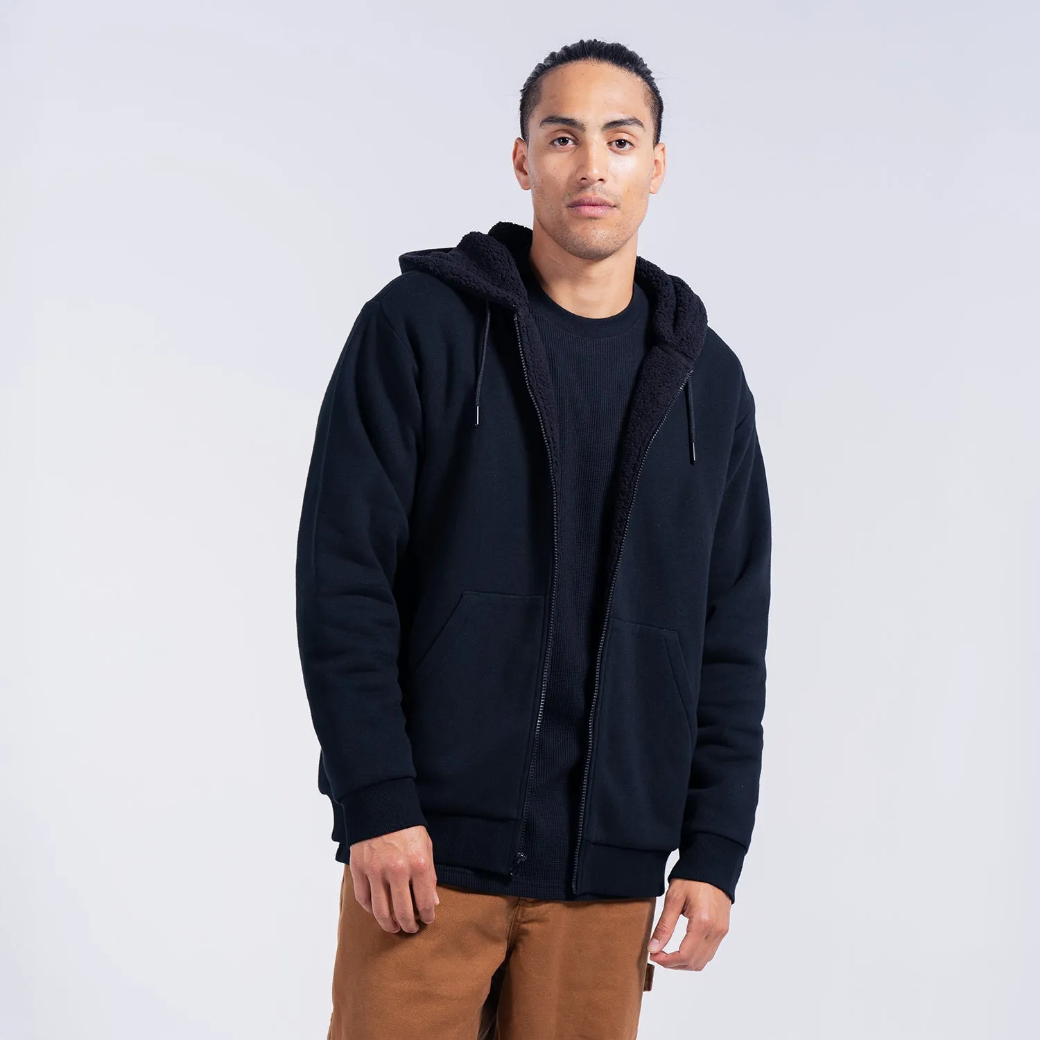 StretchWaistband Classic Fleece FZ Hoody - Mens