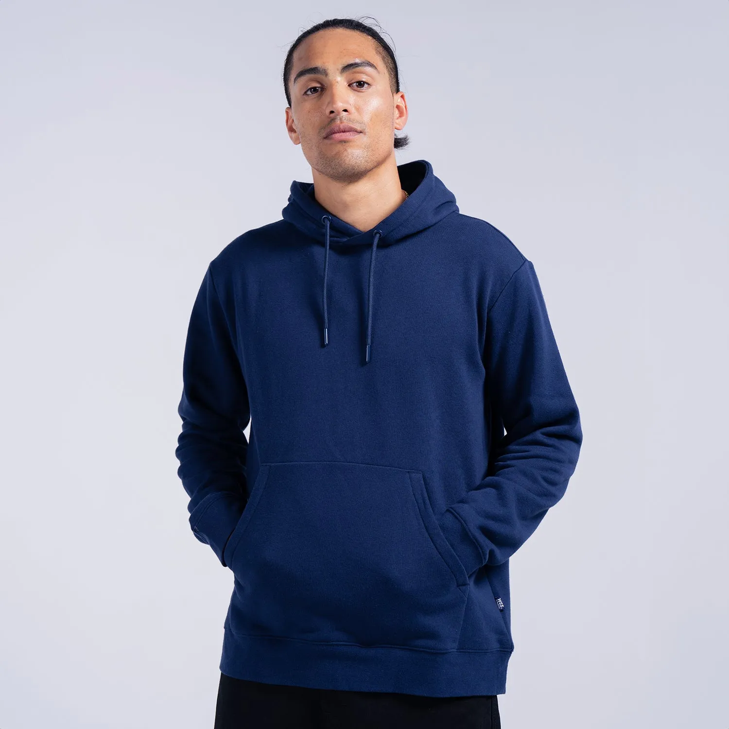 WrinkleResistant Finish FlexibleElasticity Classic Fleece PO Hoody - Mens