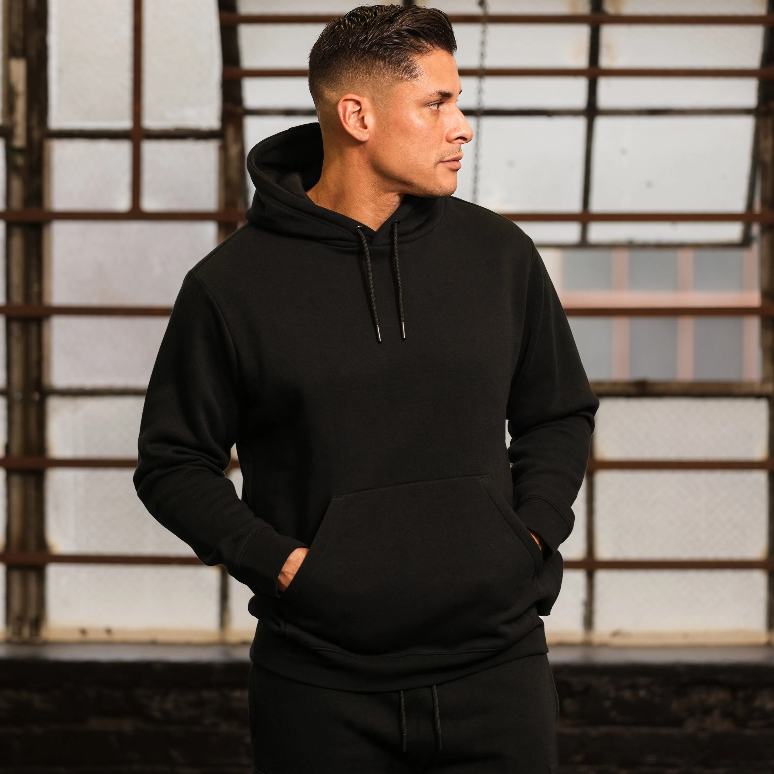 Seamless Design FlexibleJointConstruction Classic Fleece PO Hoody - Mens