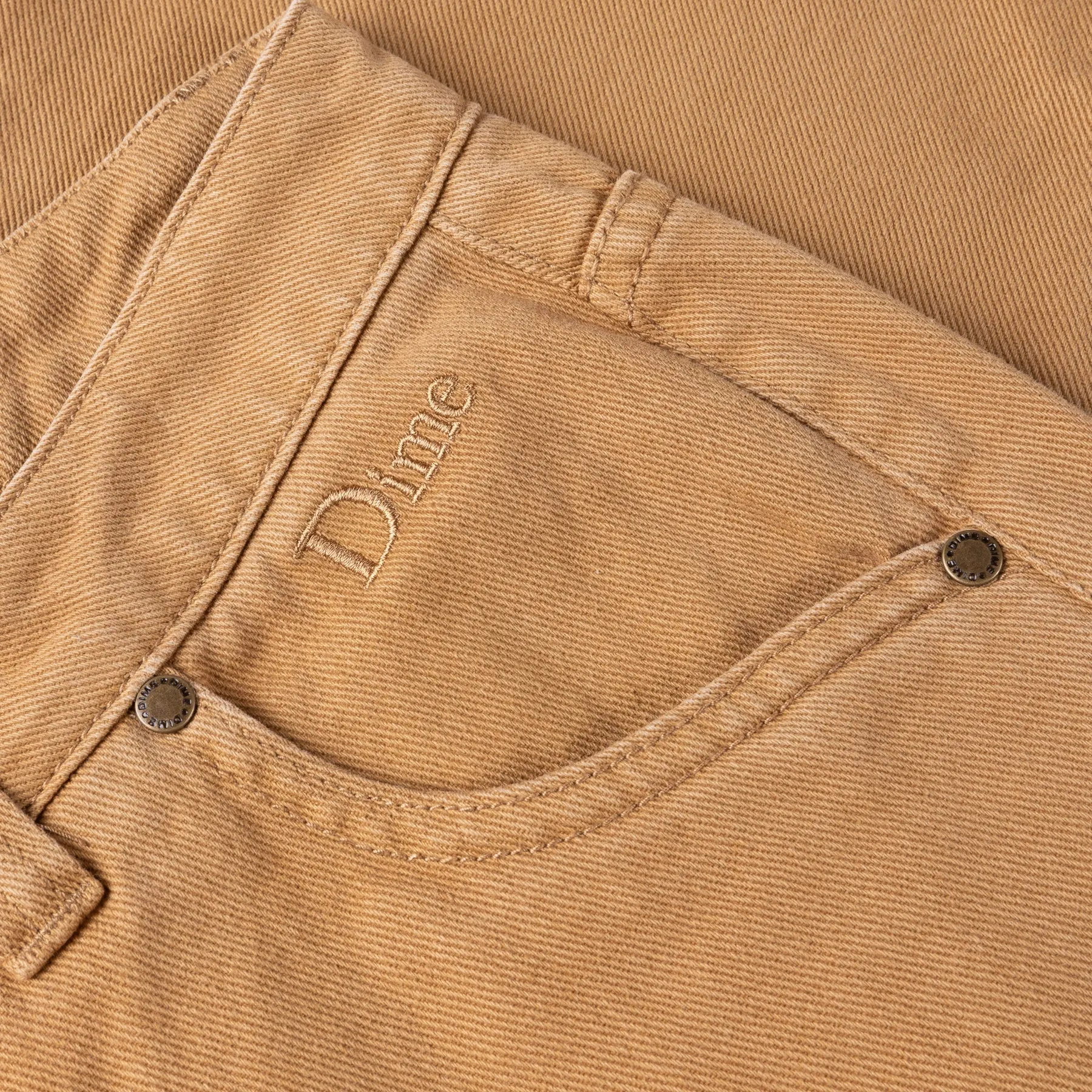 CLASSIC RELAXED DEMIN PANTS - CLAY American Ease
