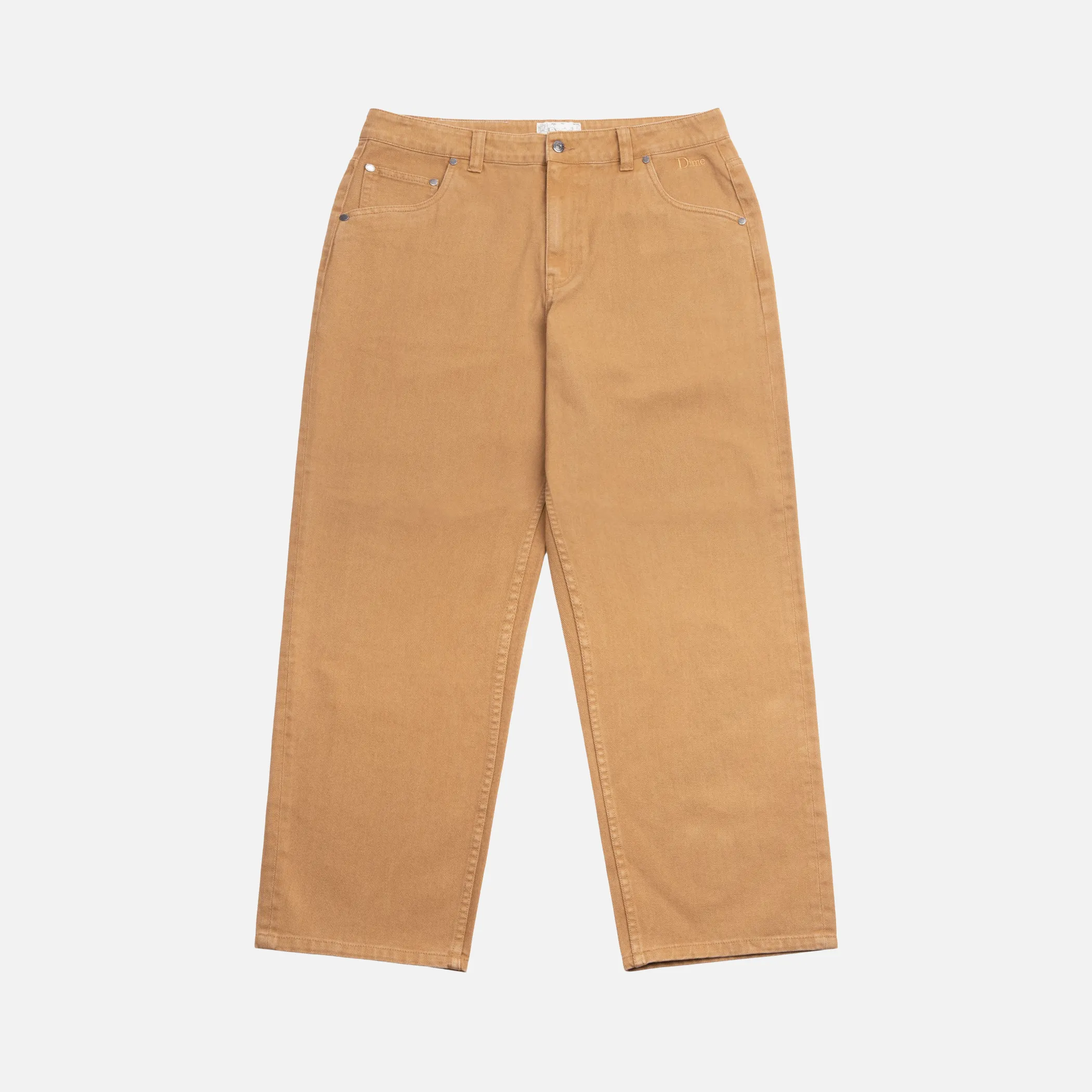 CompactFold CLASSIC RELAXED DEMIN PANTS - CLAY