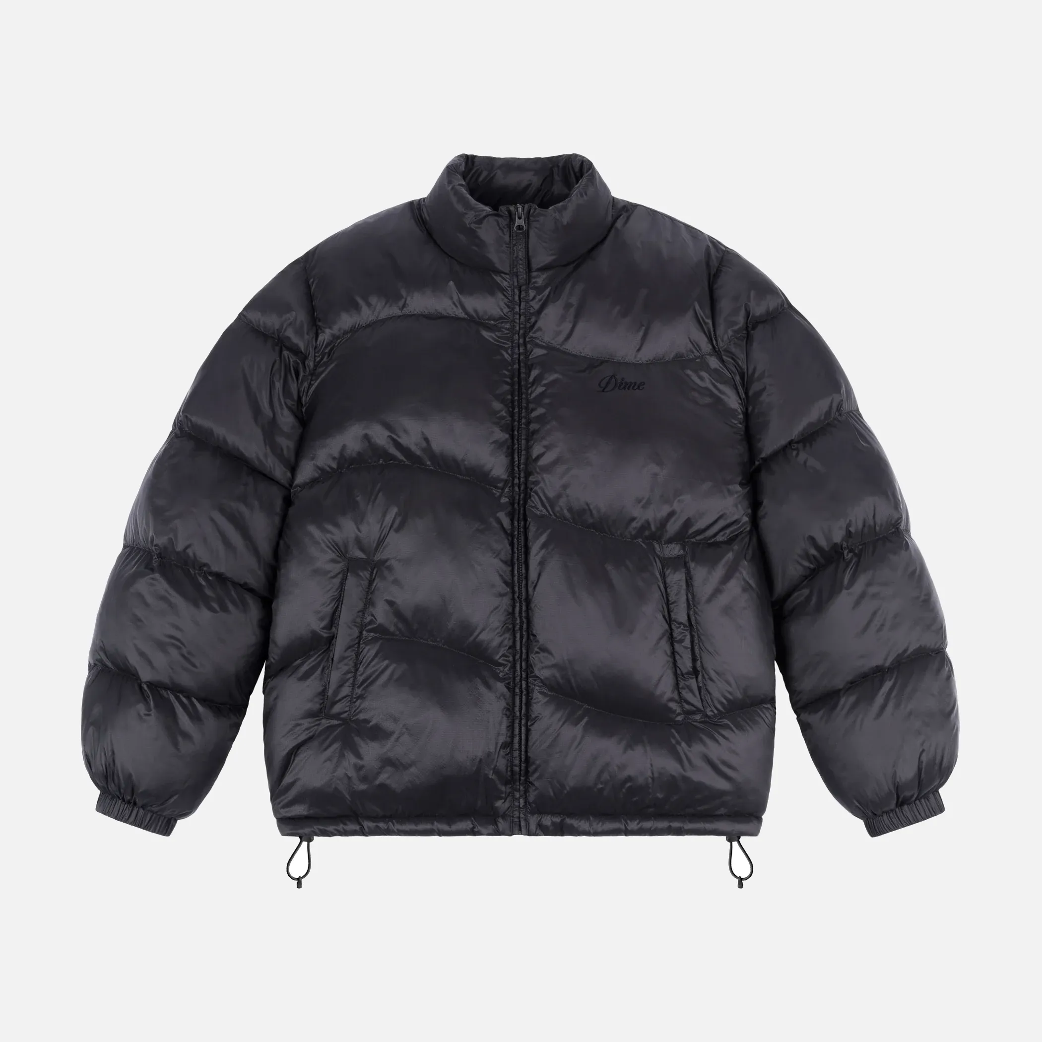 AntiPilling Surface FastDrying Inner Layer CLASSIC RIPSTOP PUFFER - BLACK
