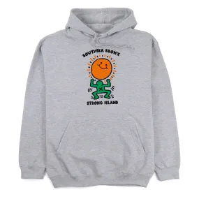 Dancing Man Bronx Hoodie - Heather Grey Urban Cool