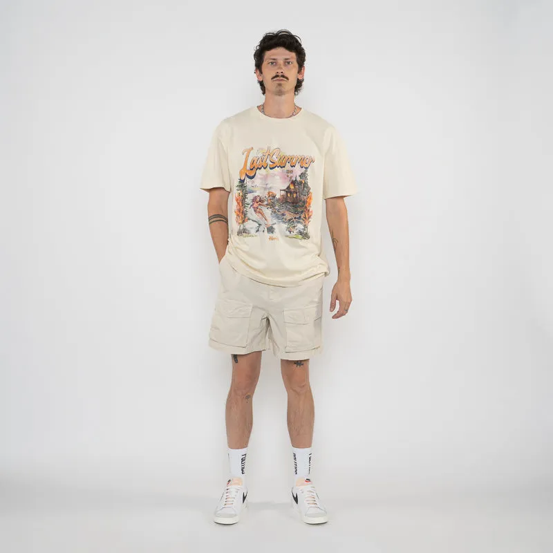 Tassel accents Ksubi Last Summer Ekcess Tee - Desert