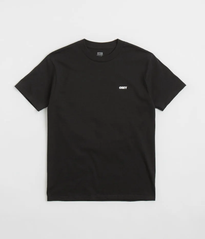 Obey Bold Eye T-Shirt - Black buckle