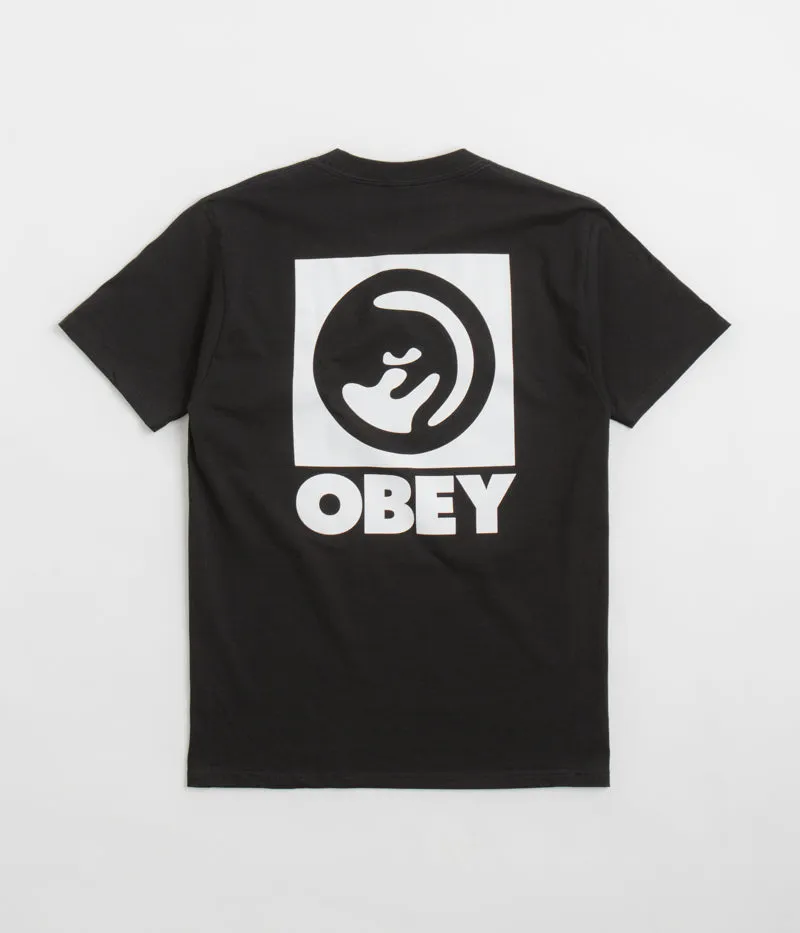 graduation Obey Bold Eye T-Shirt - Black