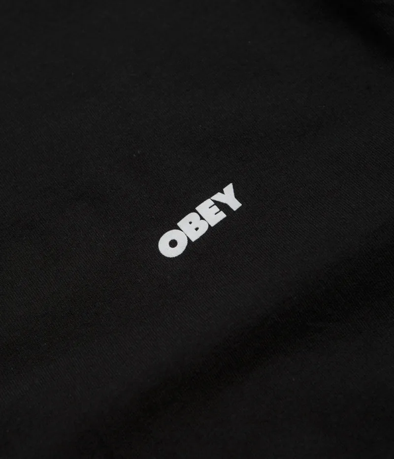 Obey Bold Eye T-Shirt - Black Lace