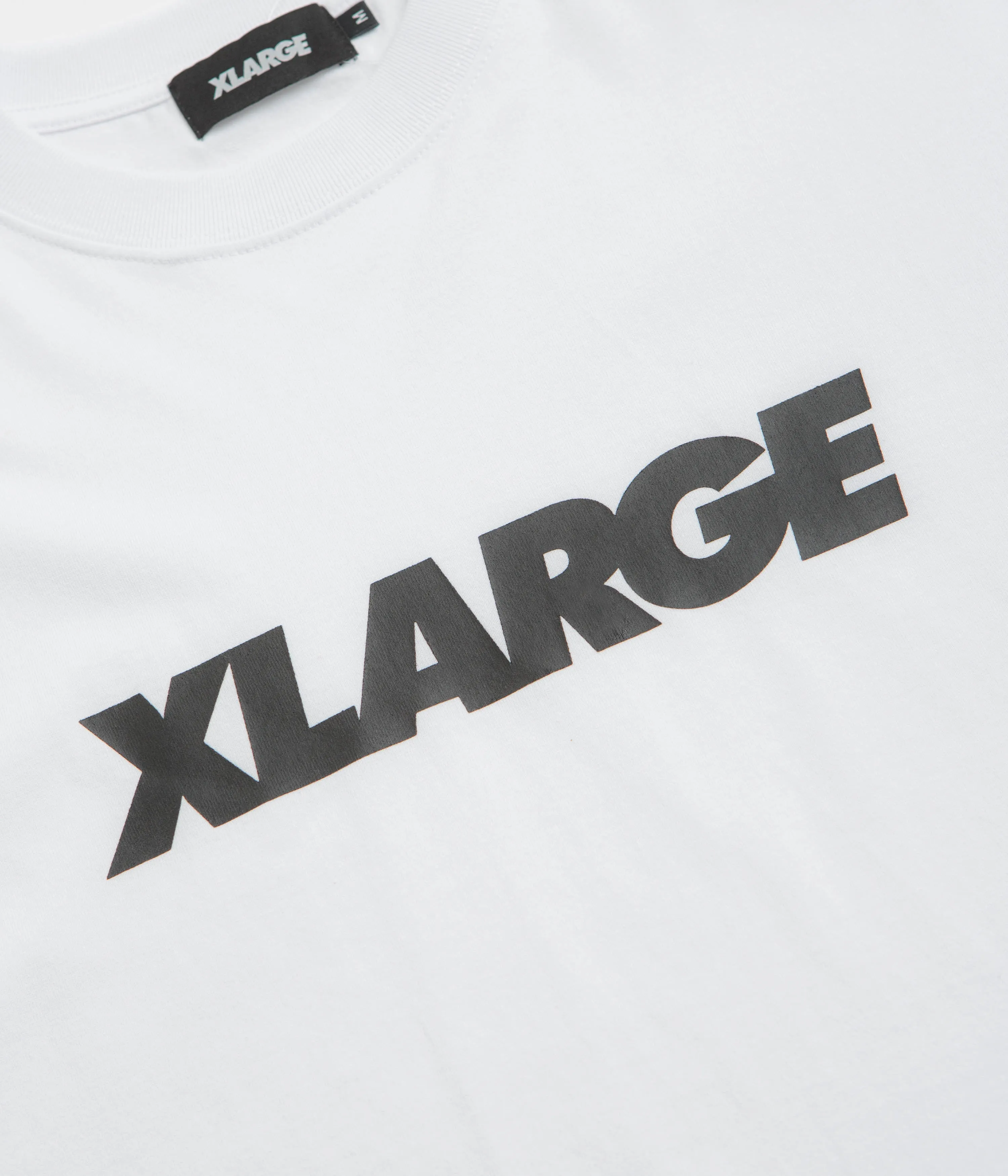 XLarge Standard Logo T-Shirt - White budget-friendly subtle hem