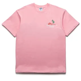 Billionaire Boys Club Palms Tee - Candy Pink resort event Organic Cotton