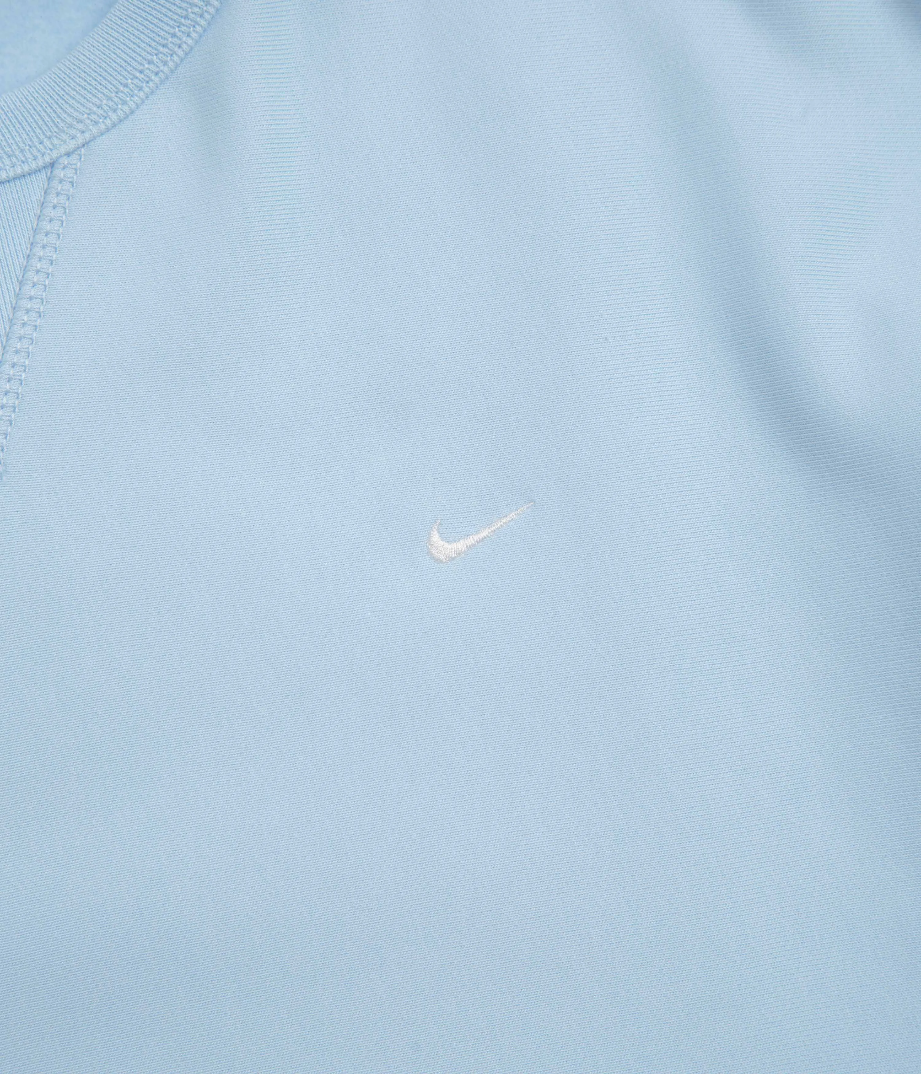 Nike Solo Swoosh Crewneck Sweatshirt - Celestine Blue / White product concert wear energy anti static