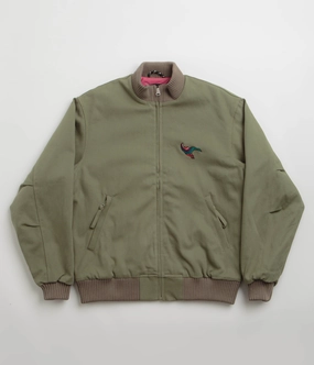 by Parra Inspiration Point Jacket - Green Water Repellent Coating