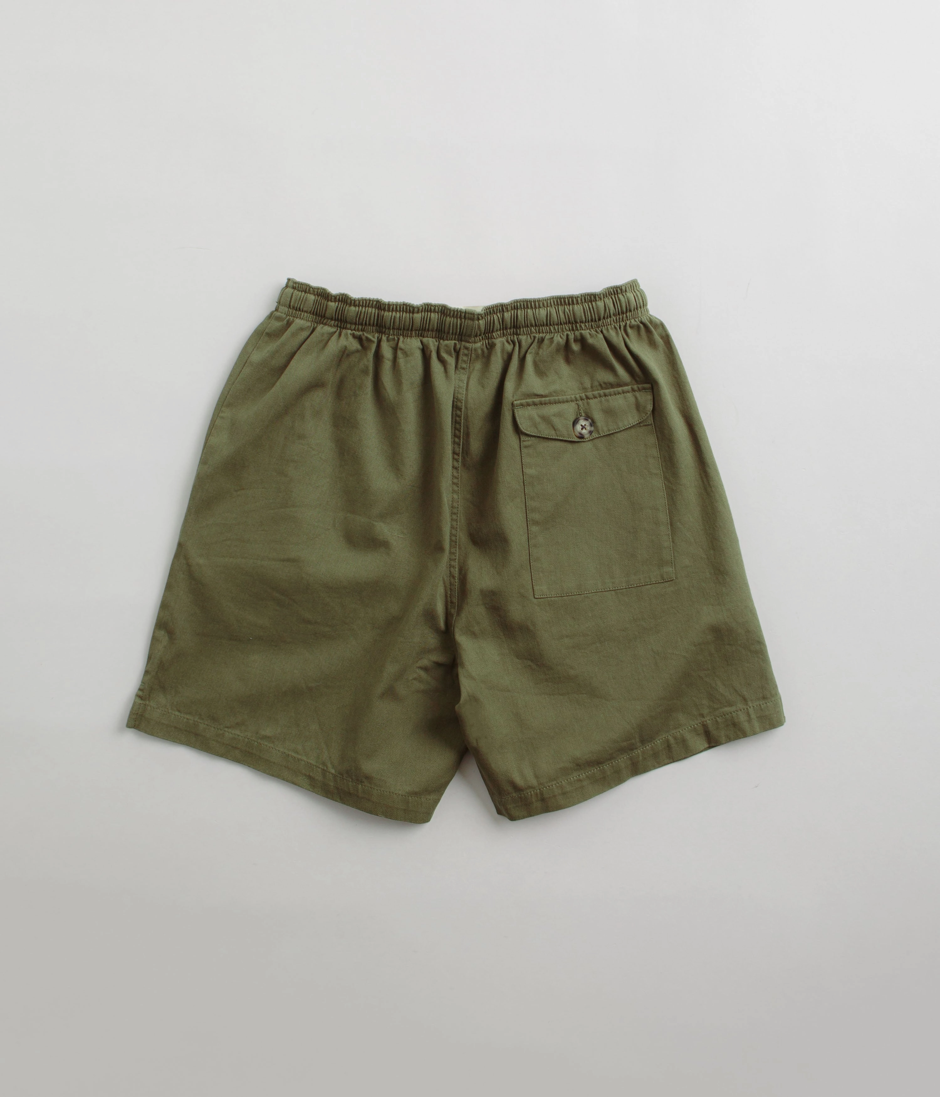 Cool Basic Mollusk Summer Shorts - Faded Mash Green