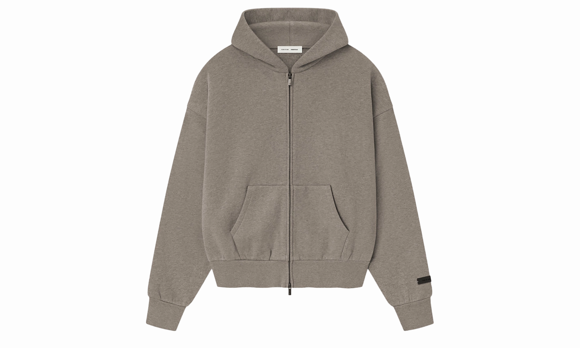 CLASSIC FIT FLEECE ZIP-UP HOODIE "HOMESTEAD HEATHER"
