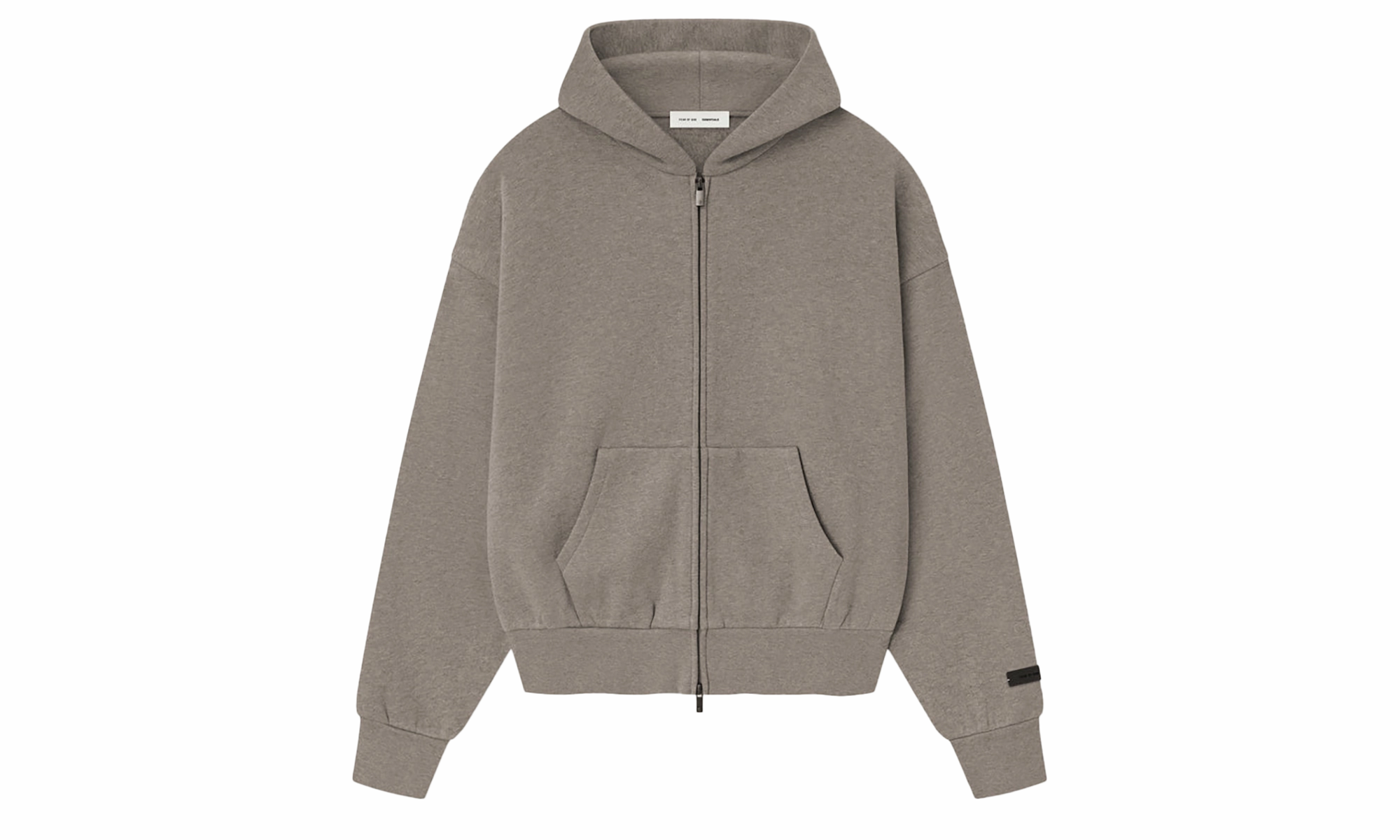 CLASSIC FIT FLEECE ZIP-UP HOODIE "HOMESTEAD HEATHER"