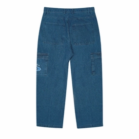 Beach Day Holiday Vibes Yardsale Tactical Phantasy Cargos - Denim