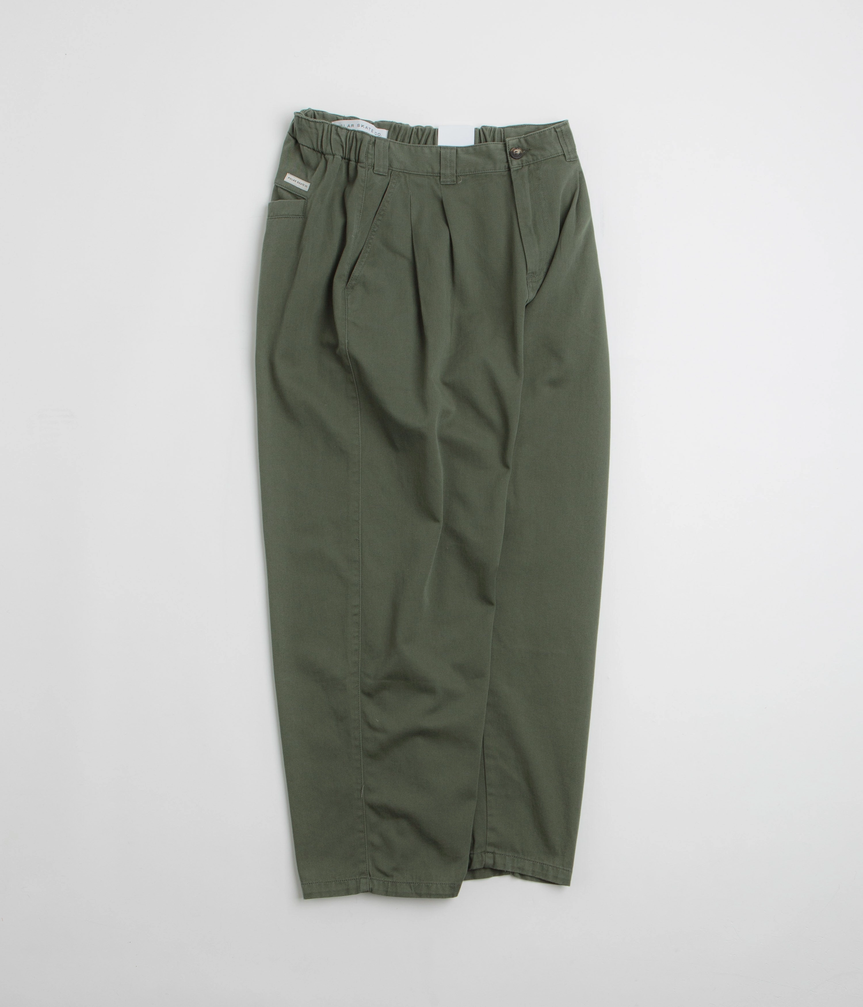 Polar Railway Chinos - Grey Green TaglessDesign Snag Resistant Fabric