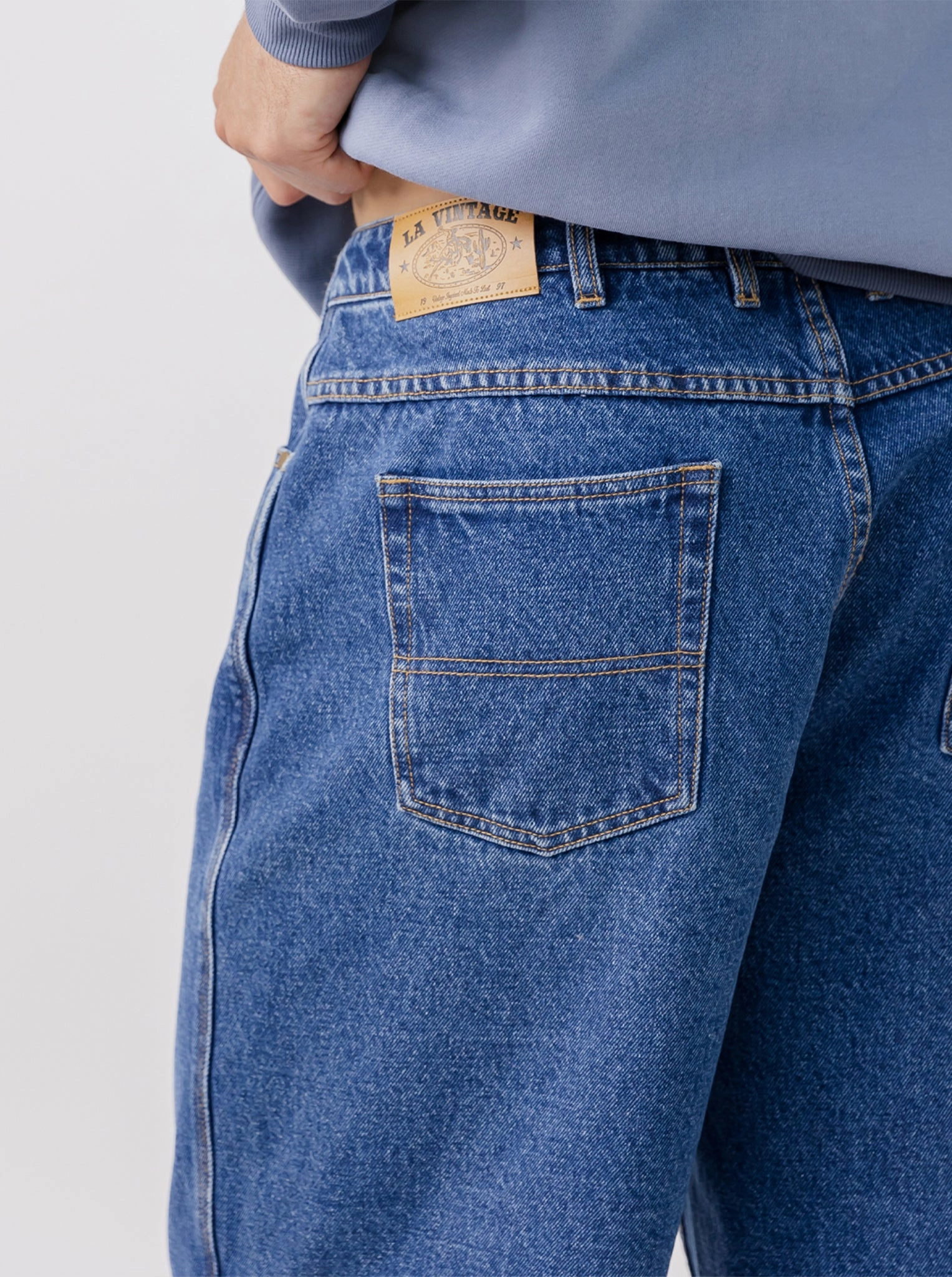 Minimalist Look Collectible Item Baggy Denim Shorts