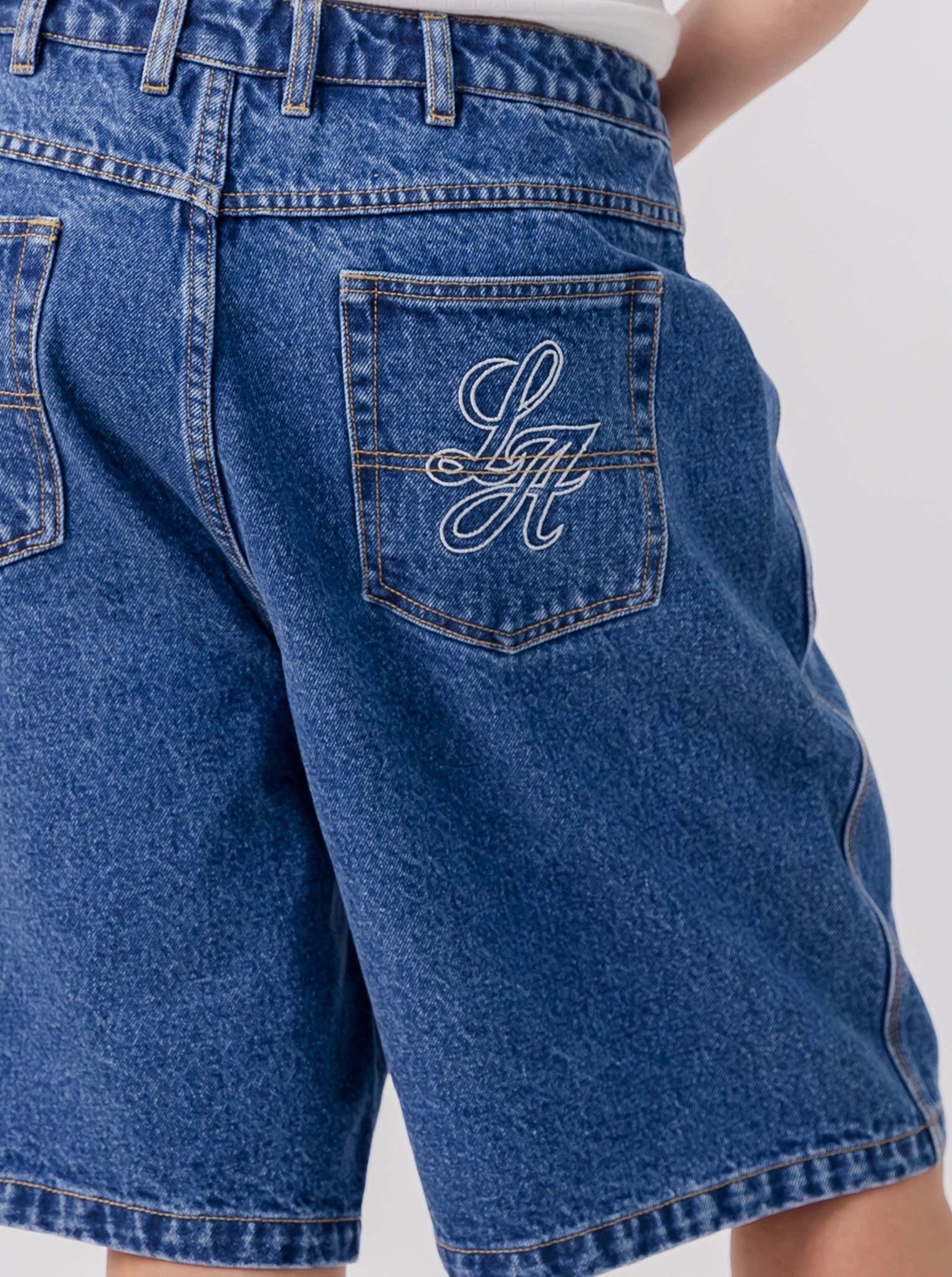 Baggy Denim Shorts Urban Outfit Cool Comfort