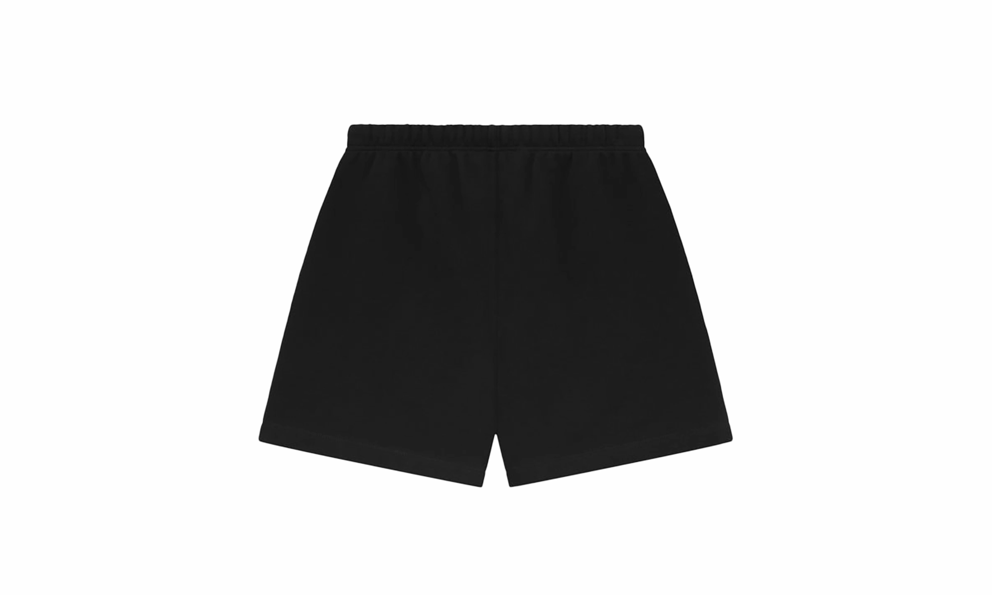 WrinkleResistantFabric Magnetic Closure Classic Sweatshort "Jet Black - SS25"