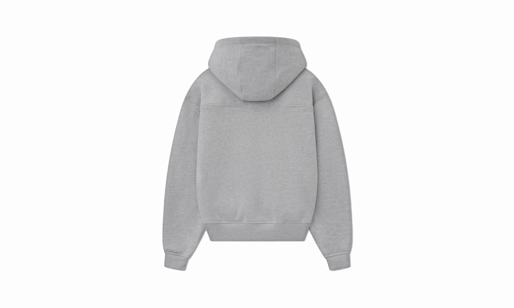 Classique Full-Zip Hoodie "Heather Grey"