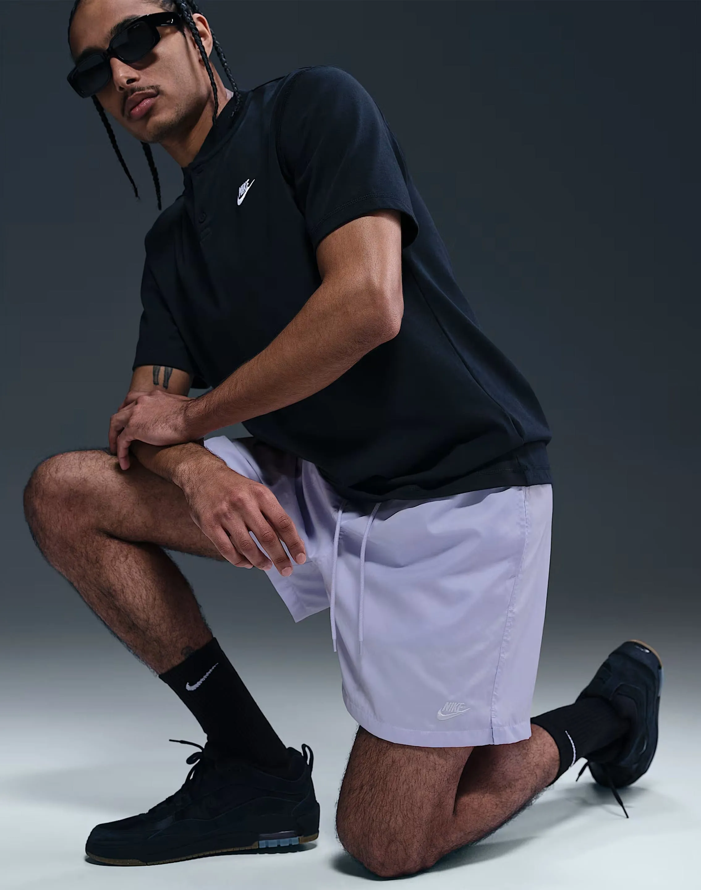 Future Glow OrganicCotton Nike Club Woven Flow Shorts