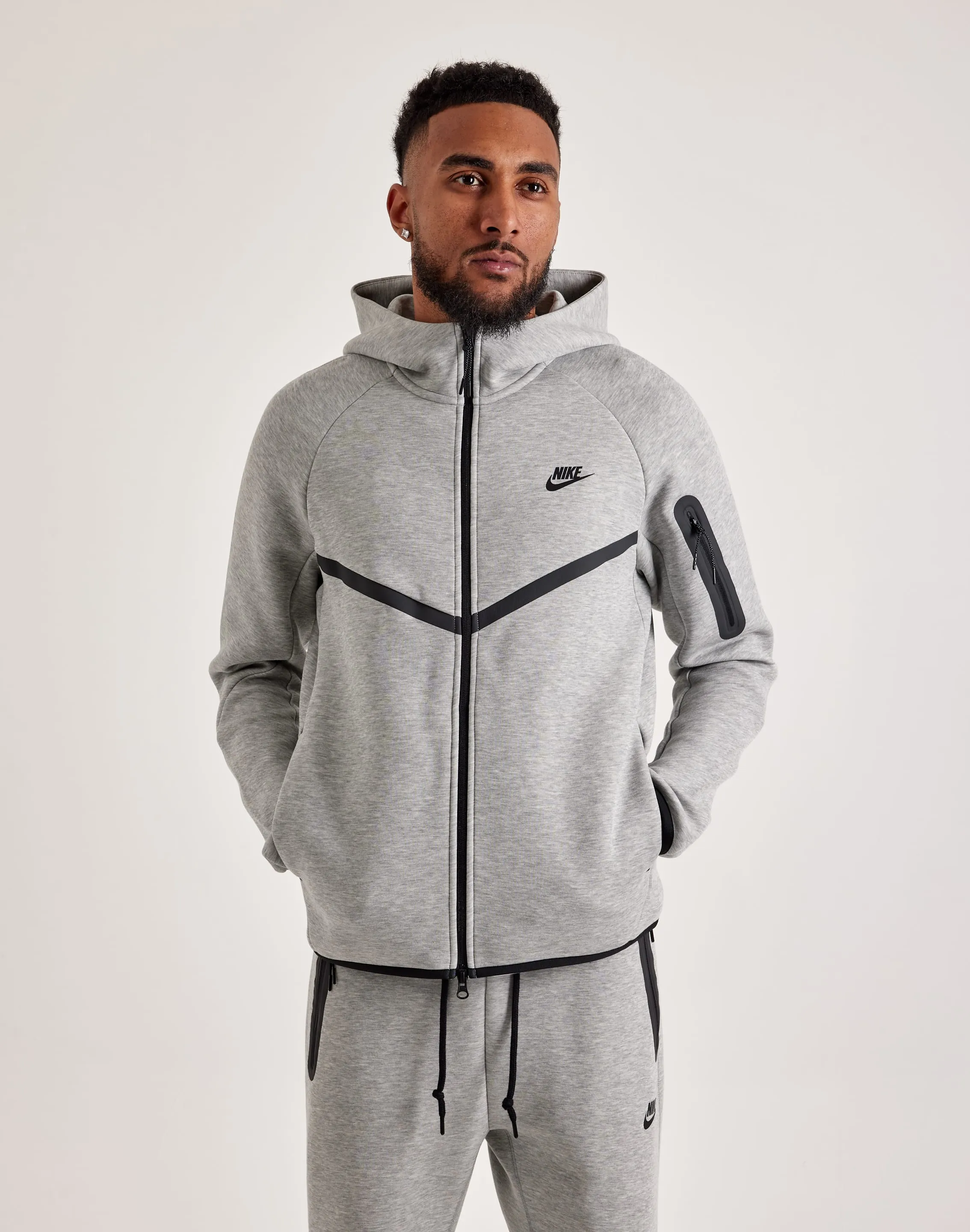 Nike Tech Fleece Windrunner Full-Zip Hoodie Recycle Glow