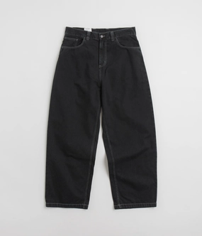 Carhartt Brandon Denim Pants - Black Stone Dyed TearResistantPanels Stain Resistant