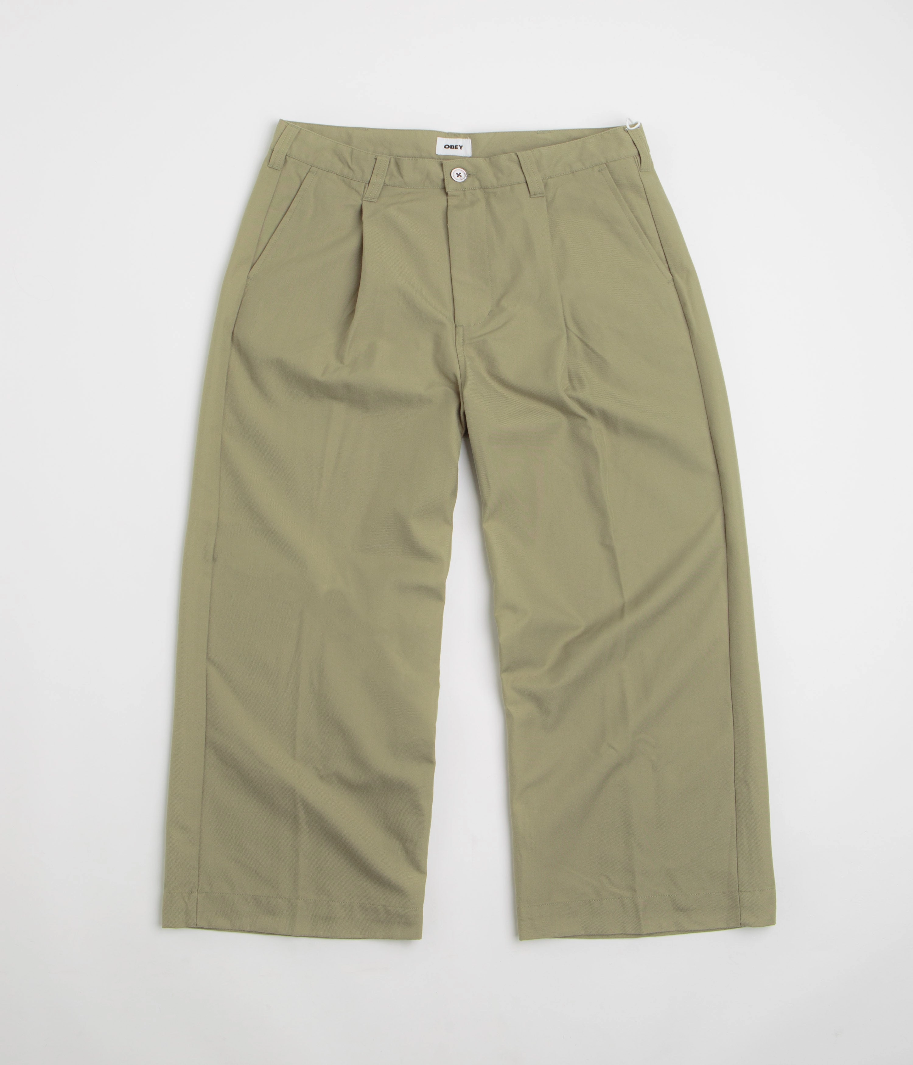 Obey Oliver Pleated Pants - Mermaid Fade Resistant ResilientElasticBand