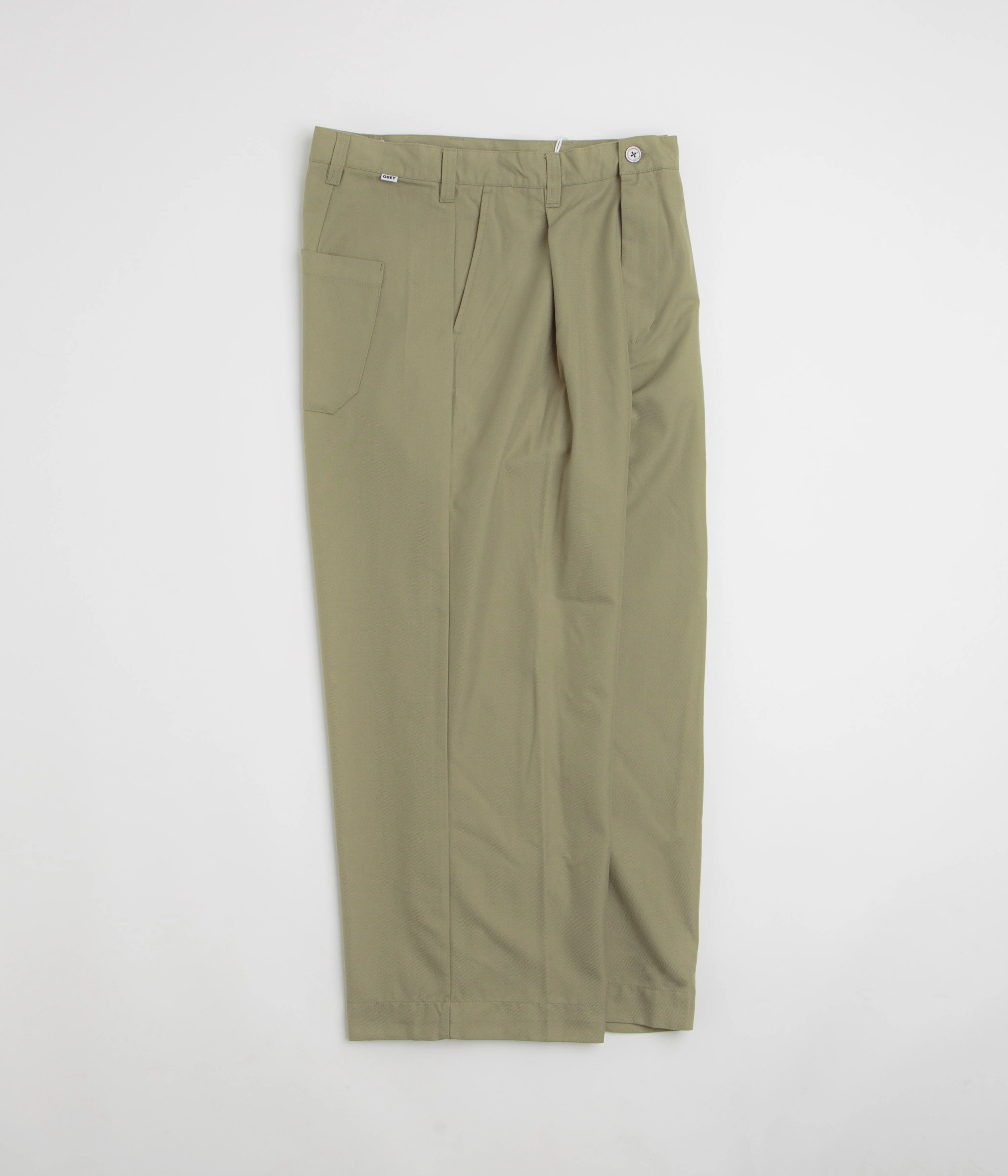 Core Comfort Obey Oliver Pleated Pants - Mermaid