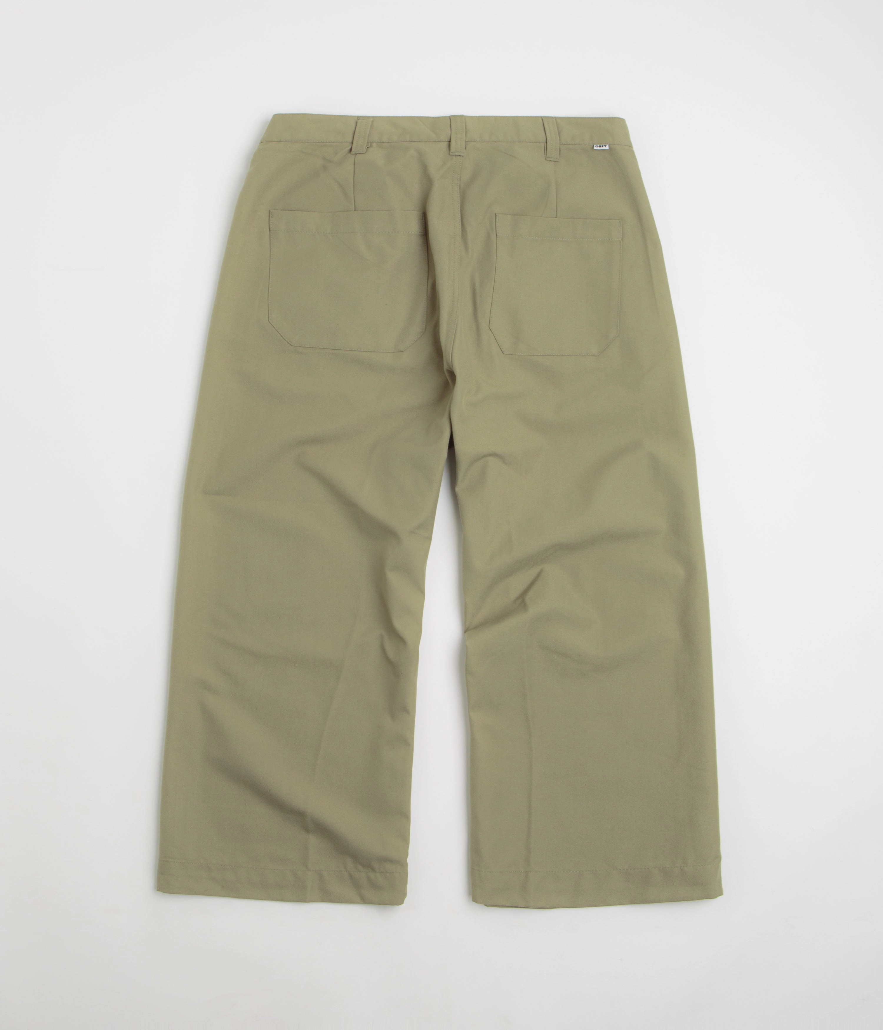 Obey Oliver Pleated Pants - Mermaid Classic Look High Rise