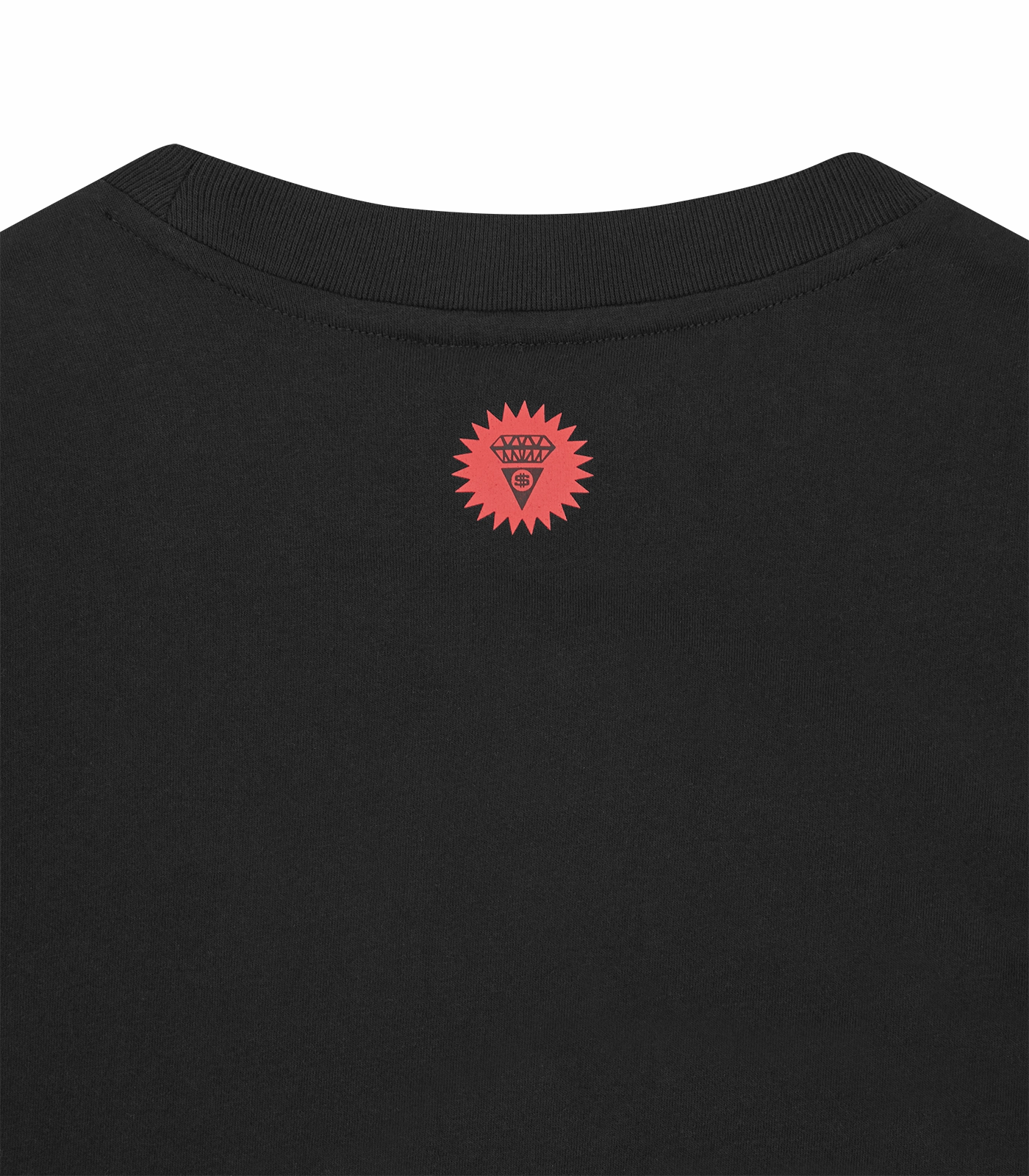 Ice Cream Block Logo T-Shirt High Density Weave