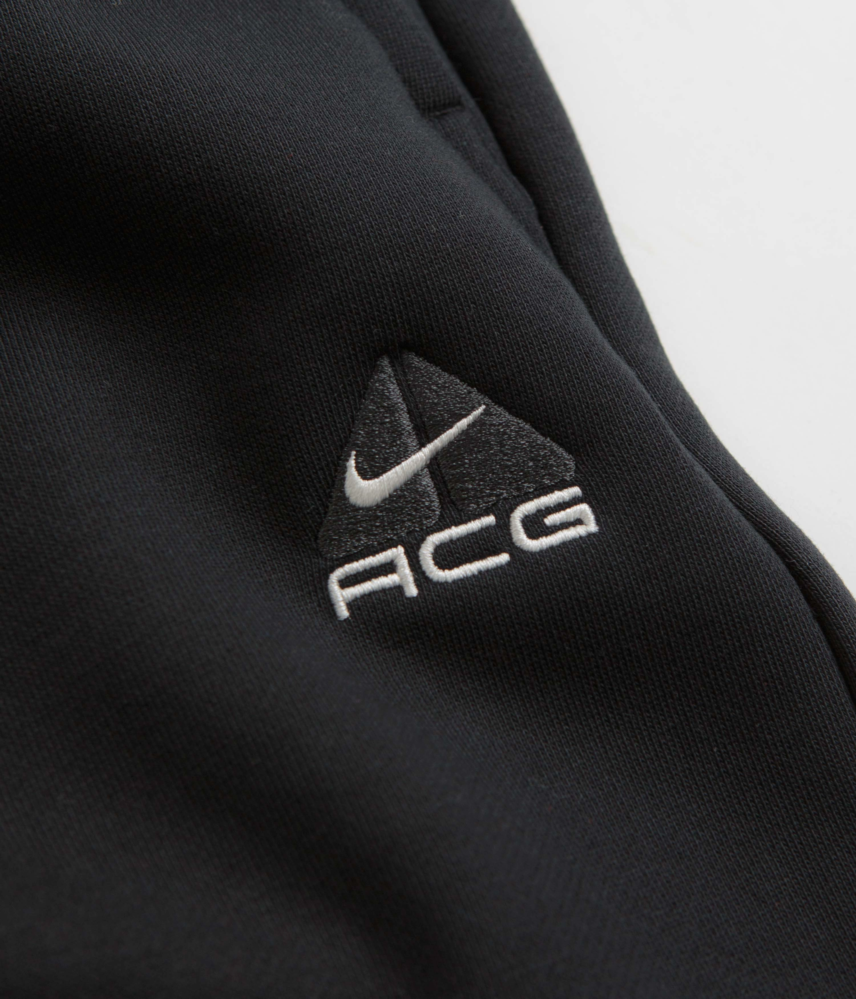 Nike ACG Tuff Fleece Lungs Pants - Black / Anthracite / Summit White Thermal Regulating Fabric