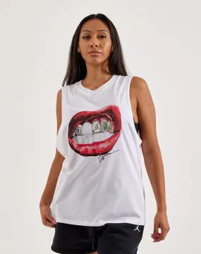 Still Glow Soft Flow Jordan Flight Sleeveless Tee