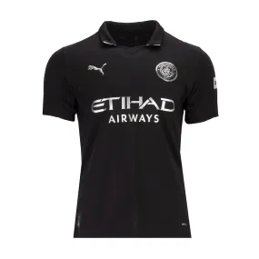 PreShrunk Cotton Gloss Glow Manchester City 25/26 Away Jersey -Mens