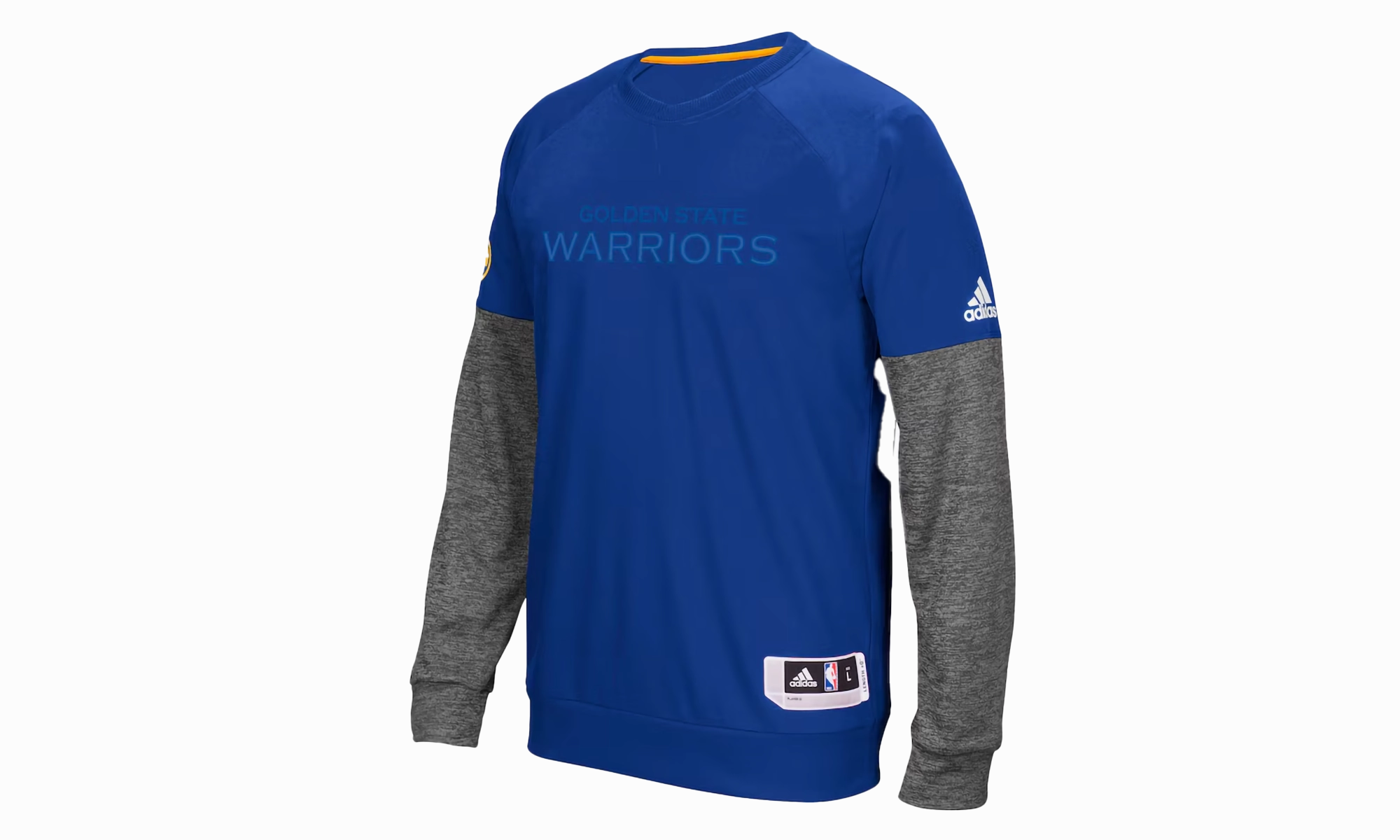 Tagless Design WaterRepellentCoating NBA GS WARRIORS ROYAL 2016 CHRISTMAS SWEATSHIRT "Blue"