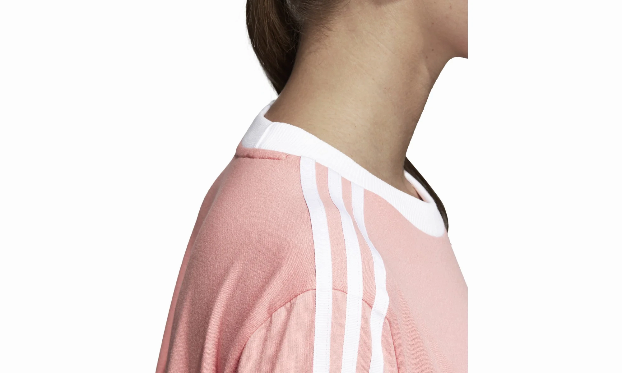 3 Stripes T-Shirt "Pink" StainRepellentSurface