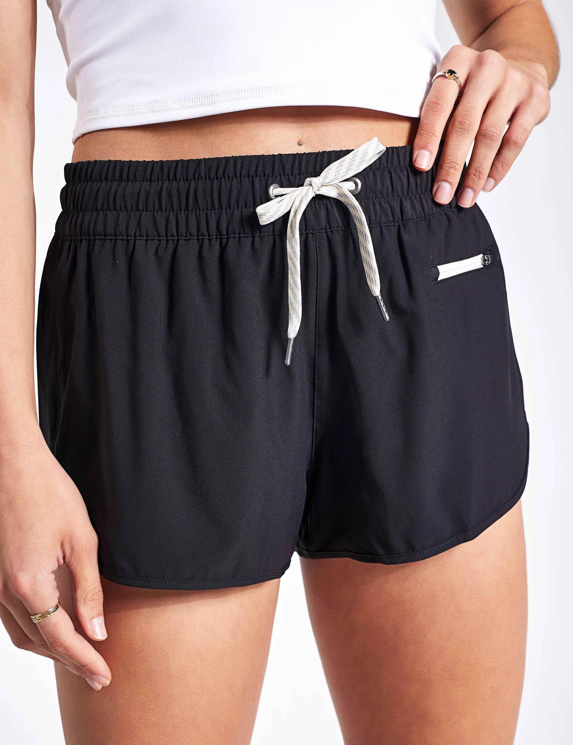 Clementine Short 2.0 - Black QuickAccessPockets Minimalist Style