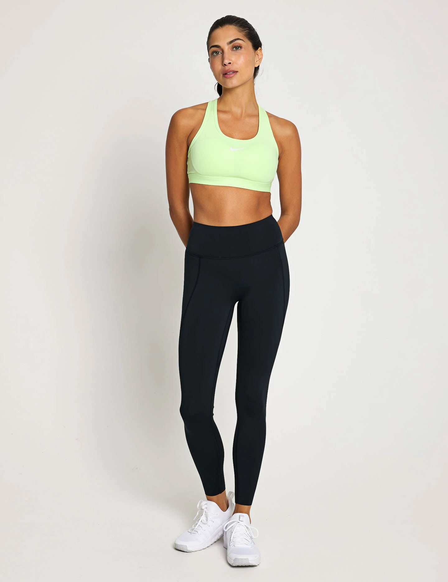 Universa High Waisted Leggings - Black/Anthracite/Dark Smoke Grey Casual Day Pro Athlete Active Lifestyle Durable Stitch