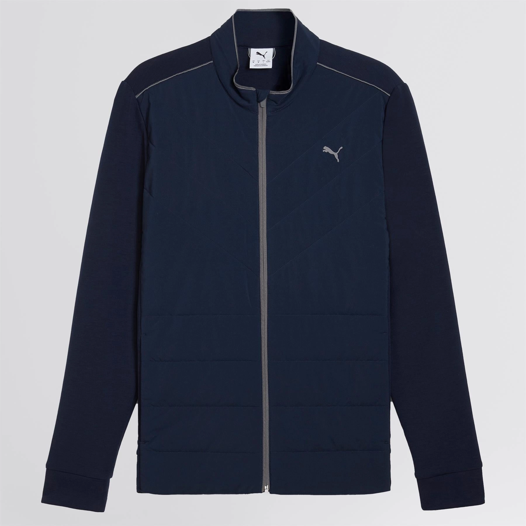 Cloudspun Fleece Hybrid Jacket Deep Navy Everyday Jacket Detachable Collar