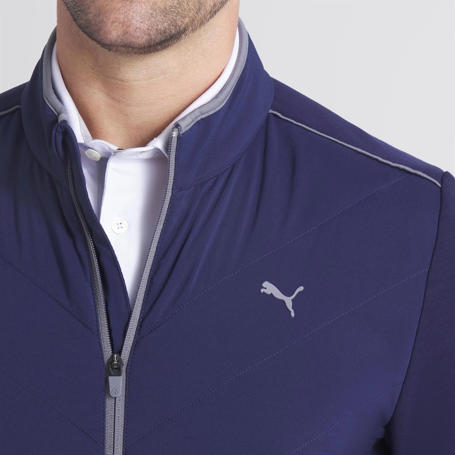 Cloudspun Fleece Hybrid Jacket Deep Navy Rain Ready