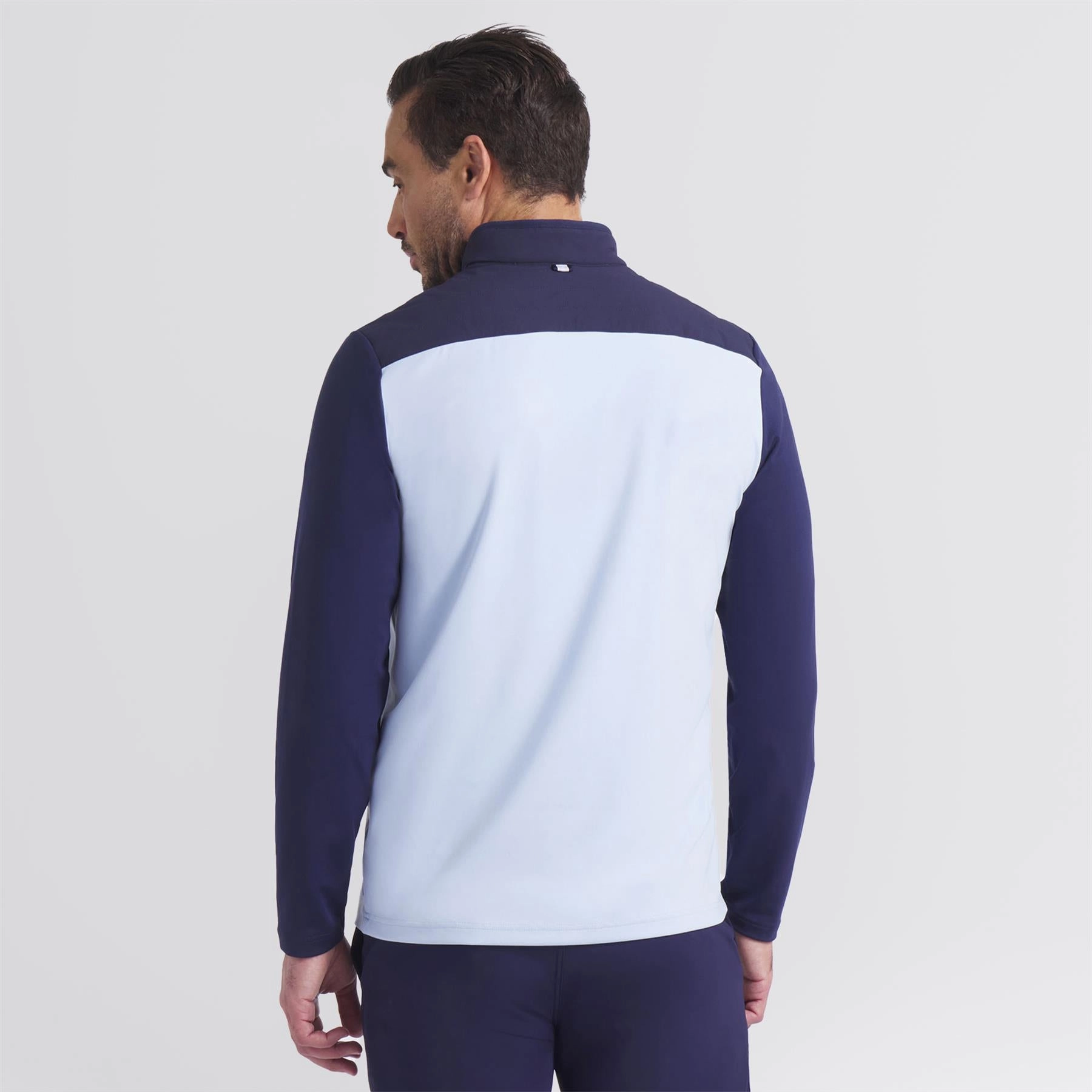 Soap Refresh Cloudspun Tech Hybrid Half Zip Deep Navy