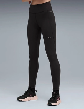 Cloudspun Tights - Black Layered Panel Design Buttery Soft