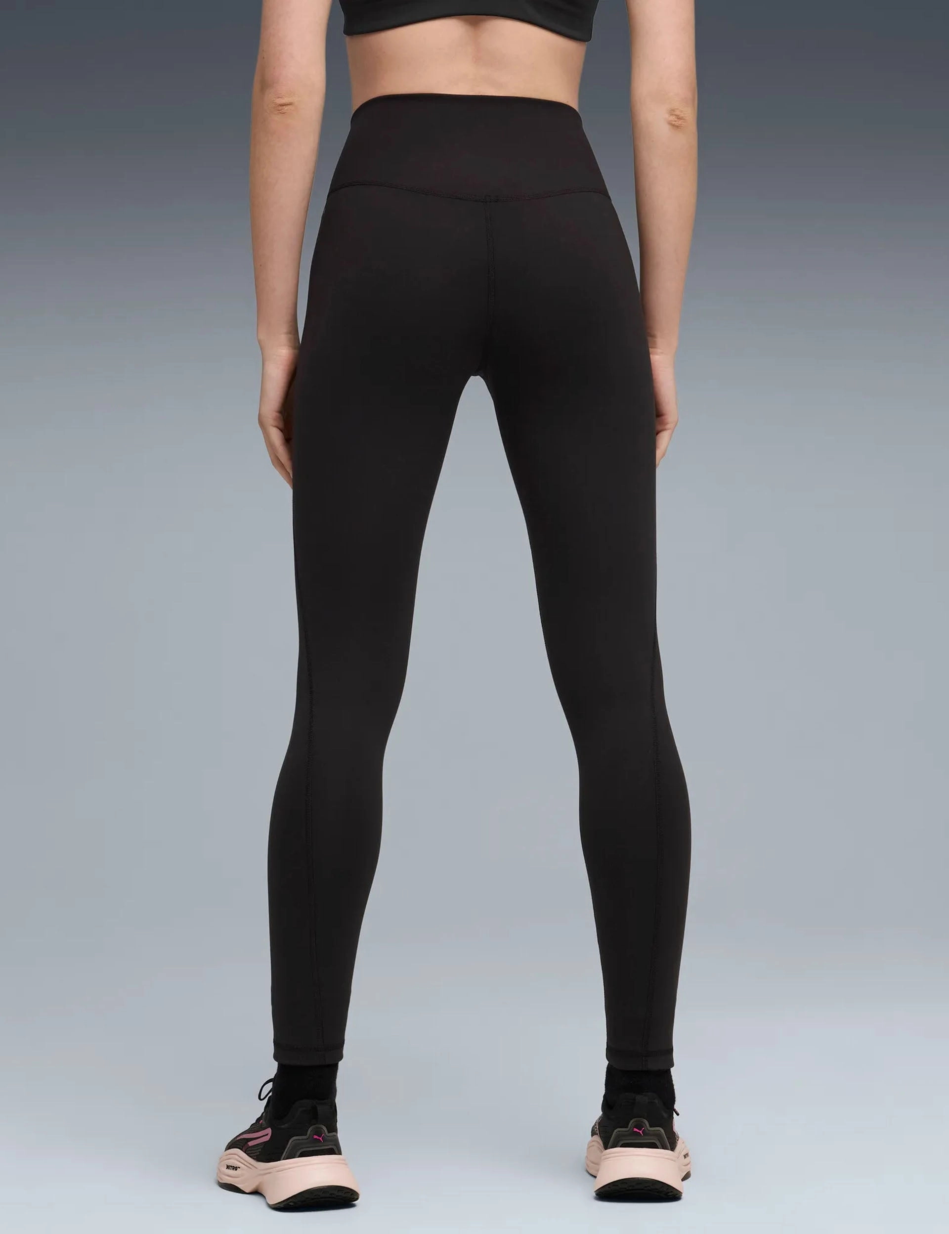 Soft Layers Double Layered Knees Cloudspun Tights - Black