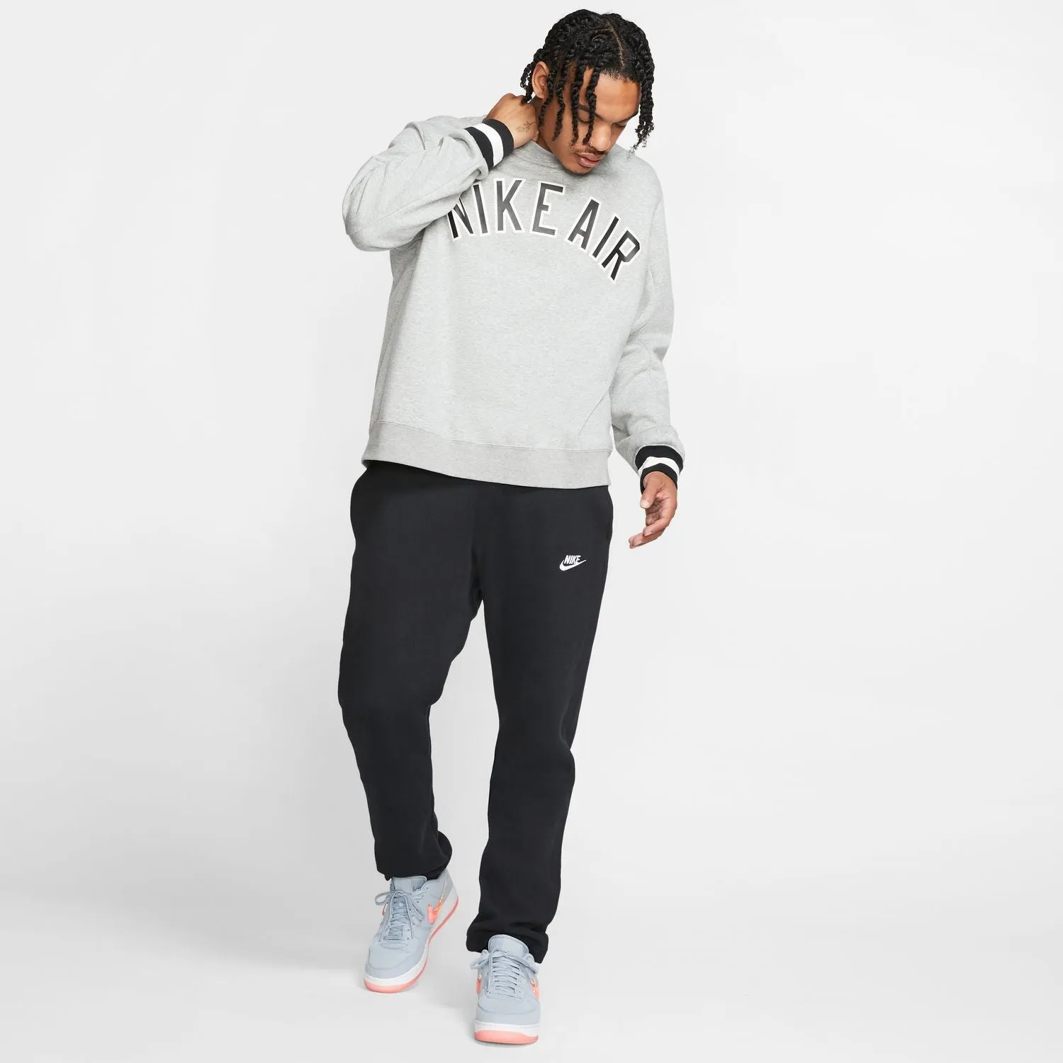 Club Fleece Open Hem Pant - Mens Antibacterial Treatment