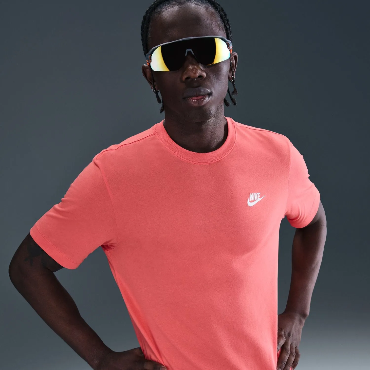 Club Tee - Mens Pure Tone Shine Fit