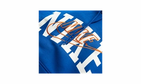 Club Fleece Men's Pullover Hoodie Mens Style "Game Royal/Safety Orange"