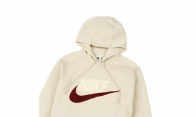 Club Fleece Pullover Hoodie "BROWN"